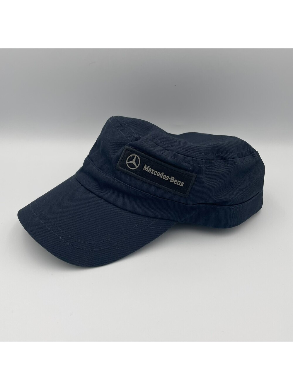 Mercedes-Benz Patrol Cap Hat Navy Blue Adjustable Hook Loop Strap AMWC027 NV